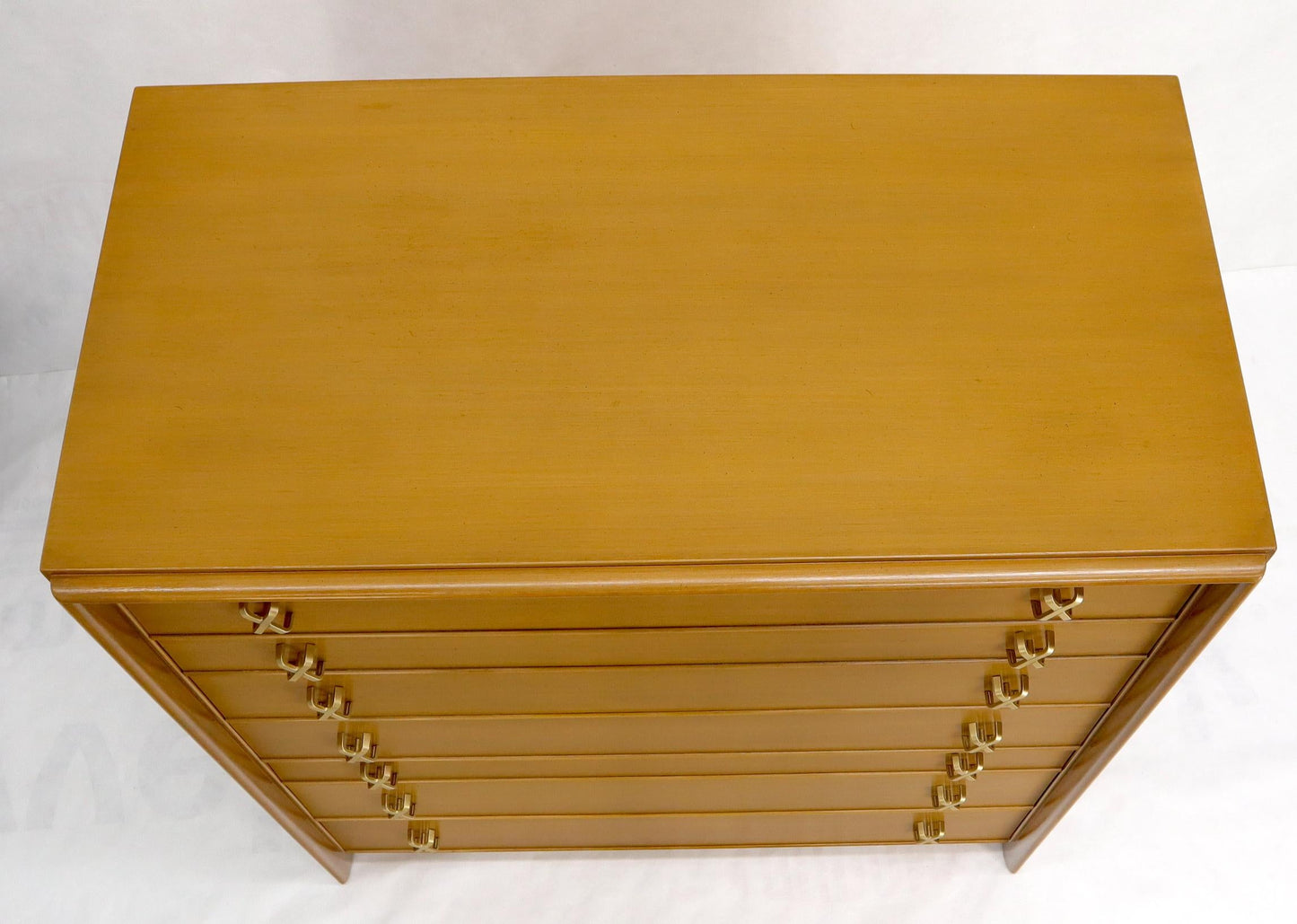EstablishedLines Paul Frankl X-Pulls Drawers High Chest Dresser
