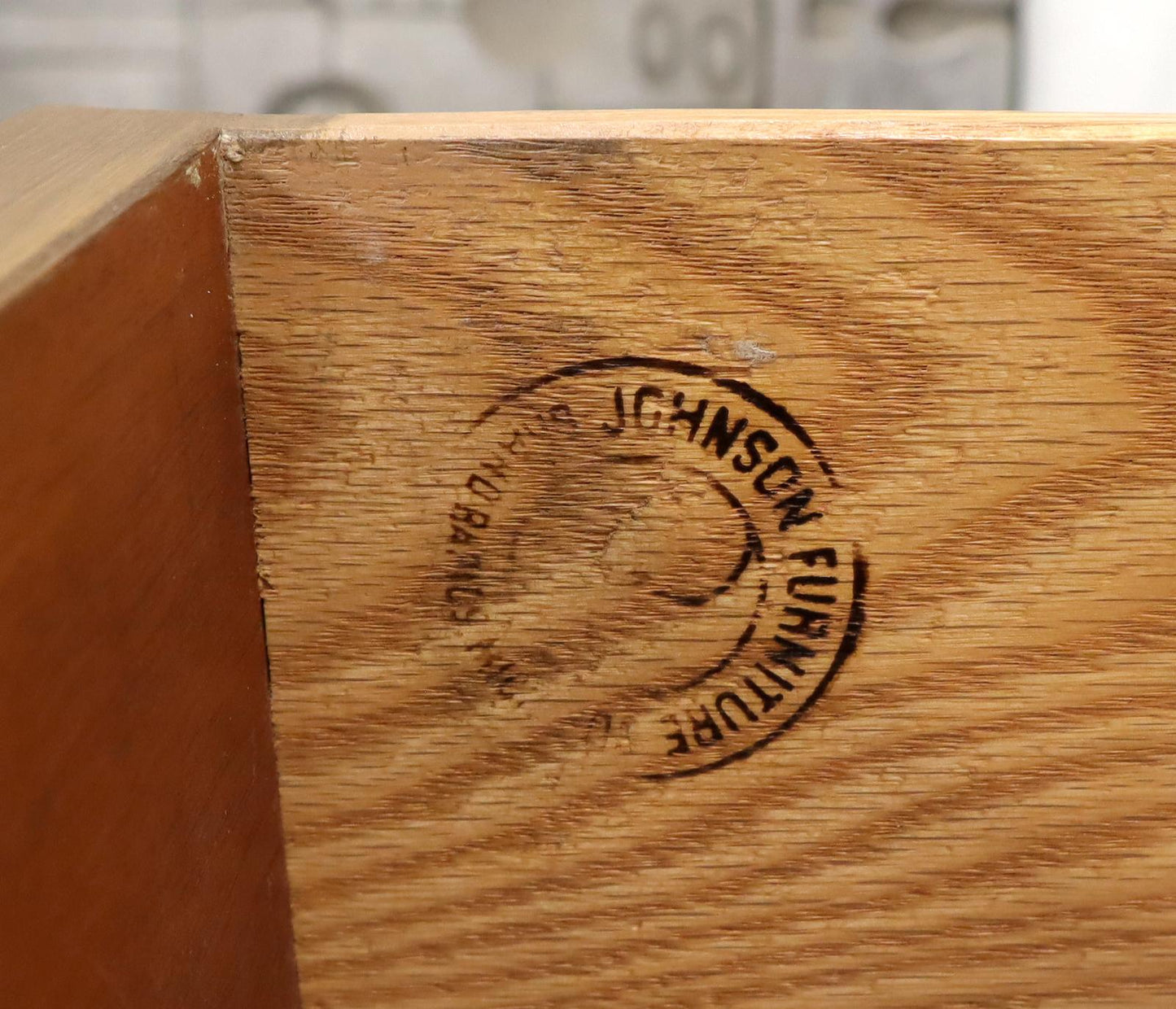 EstablishedLines Paul Frankl X-Pulls Drawers High Chest Dresser