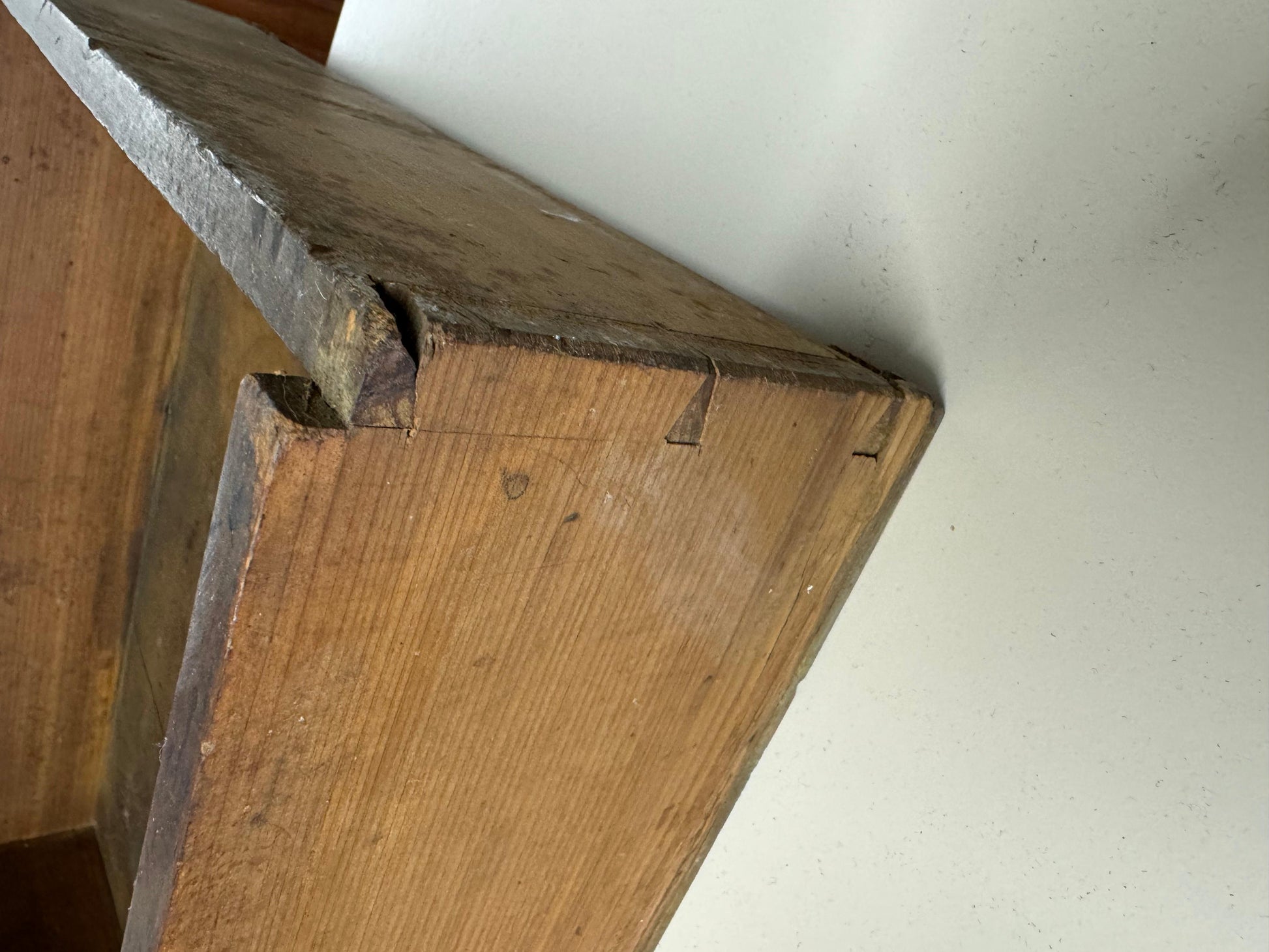 EstablishedLines Antique c1880s Solid Mahogany Top Brass Ball & Claw Feet Sideboards Buffet MINT