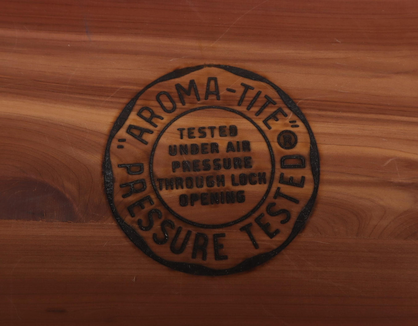 EstablishedLines Walnut Cedar Lined Mid-Century Modern Hope Chest by Lane