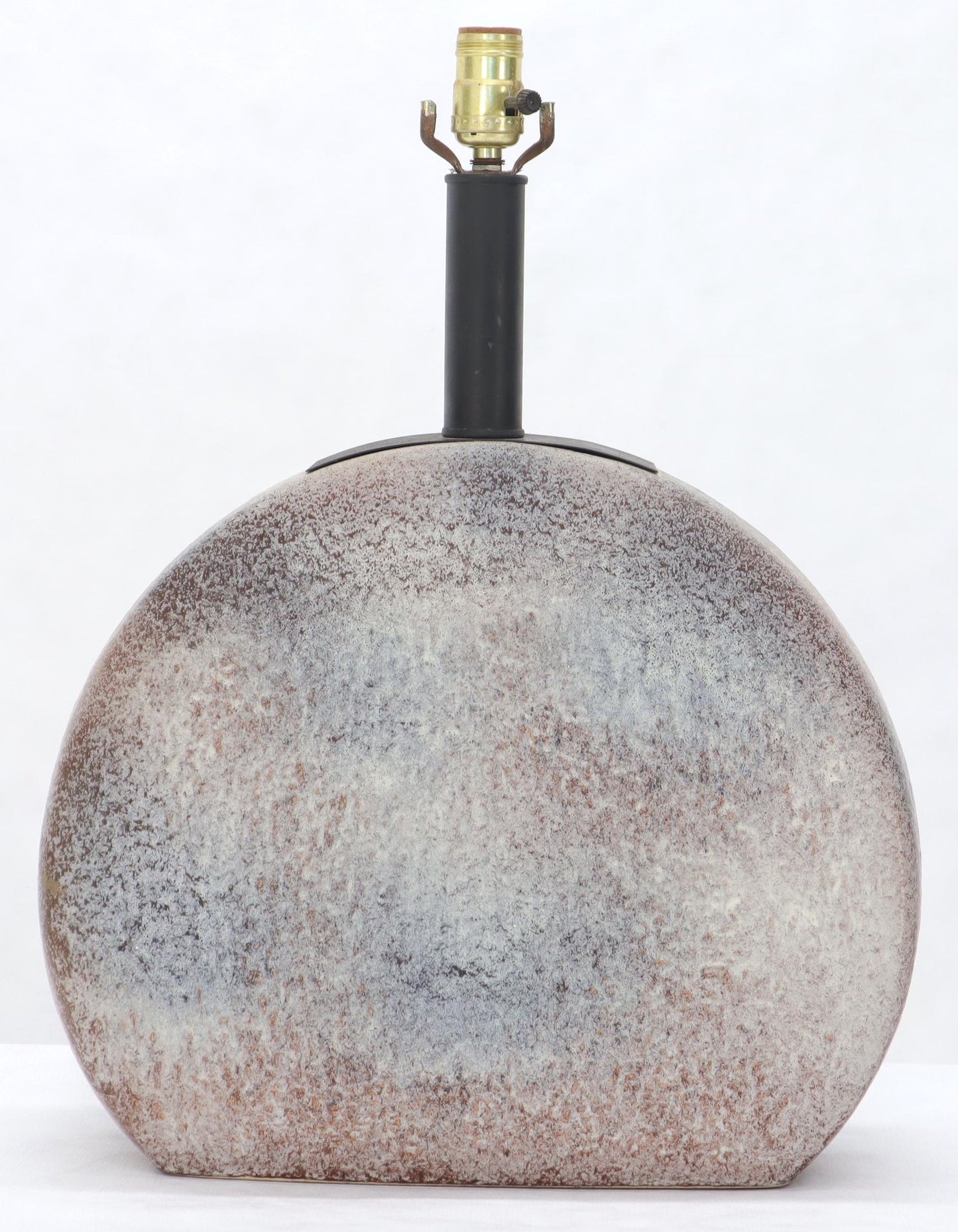 EstablishedLines Large Ceramic round Pendant Shape Table Lamp