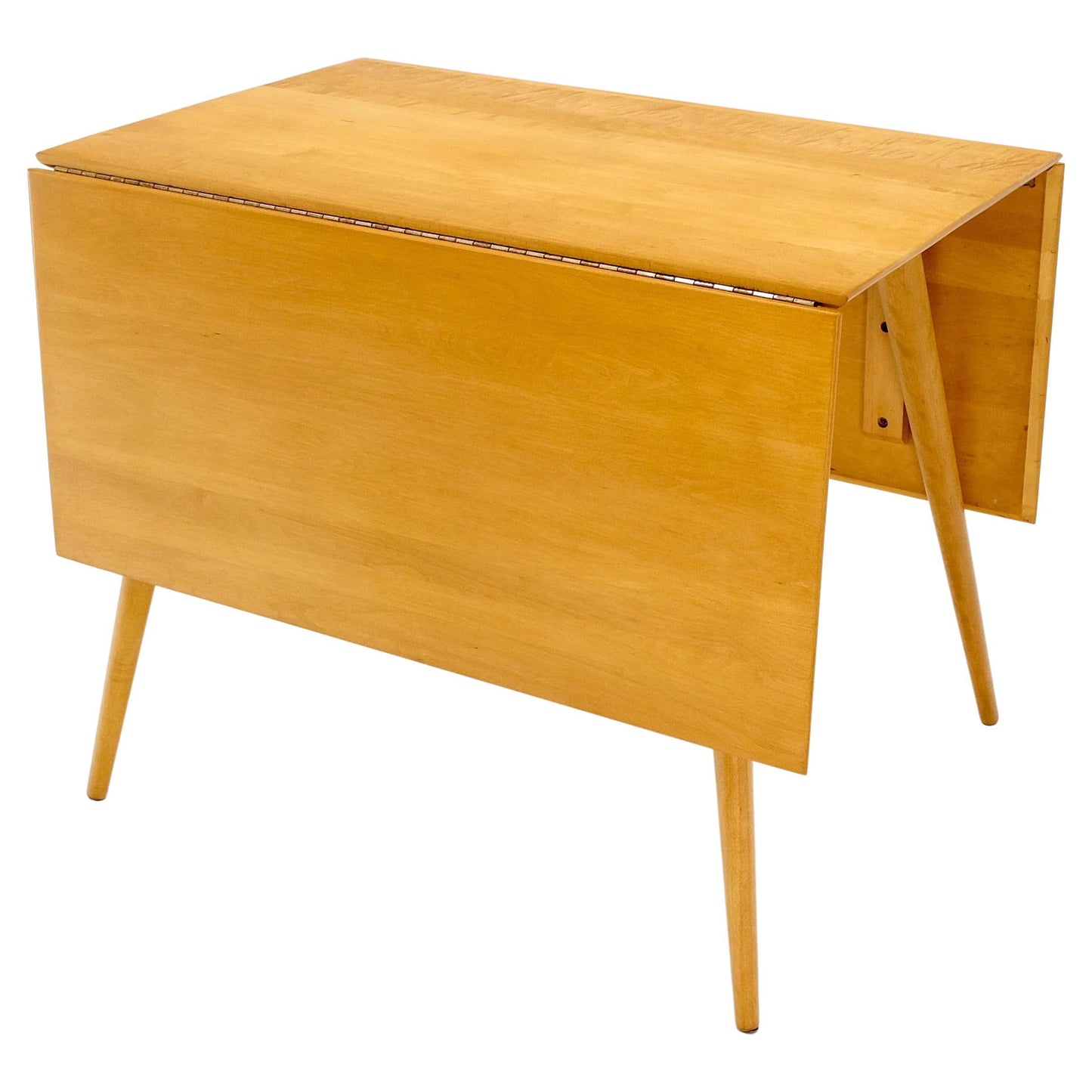 EstablishedLines Paul McCobb Solid Birch Drop Leaf Dining Table Planer Group Tapered Legs MINT!