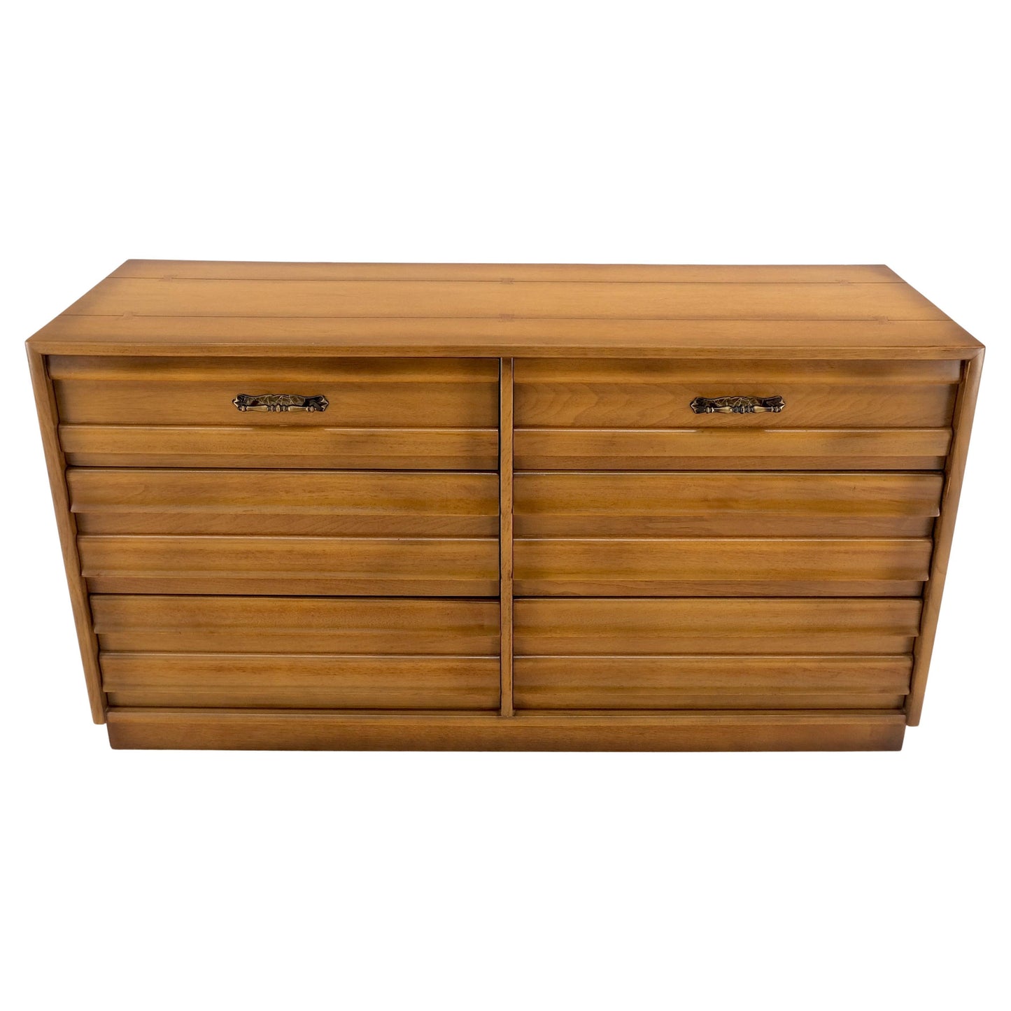 EstablishedLines American Mid-Century Modern 6 Drawers Dresser Credenza w Butterfly Joints MINT!