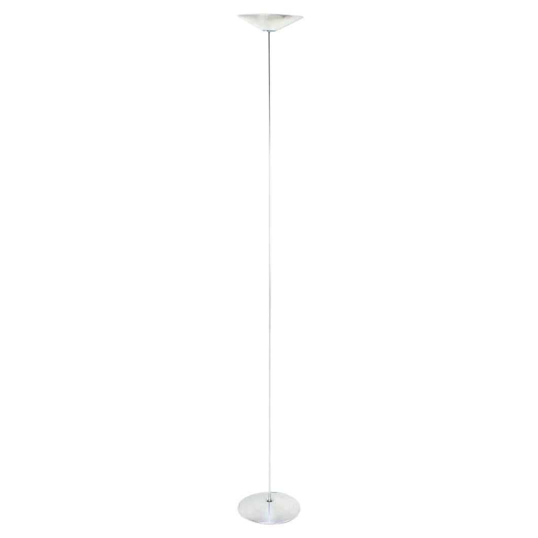 EstablishedLines Mid Century Modern Thin Profile Elegant Estiluz Hallogen Floor Lamp Torchere