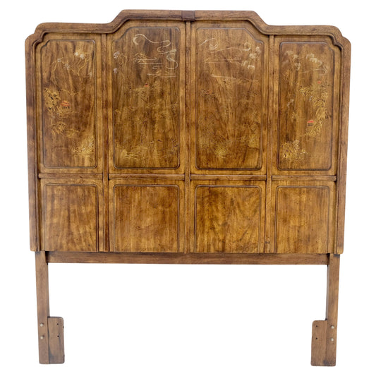 EstablishedLines American of Martinsville Painted Decorated Queen Size 68" Tall Headboard Bed MNT