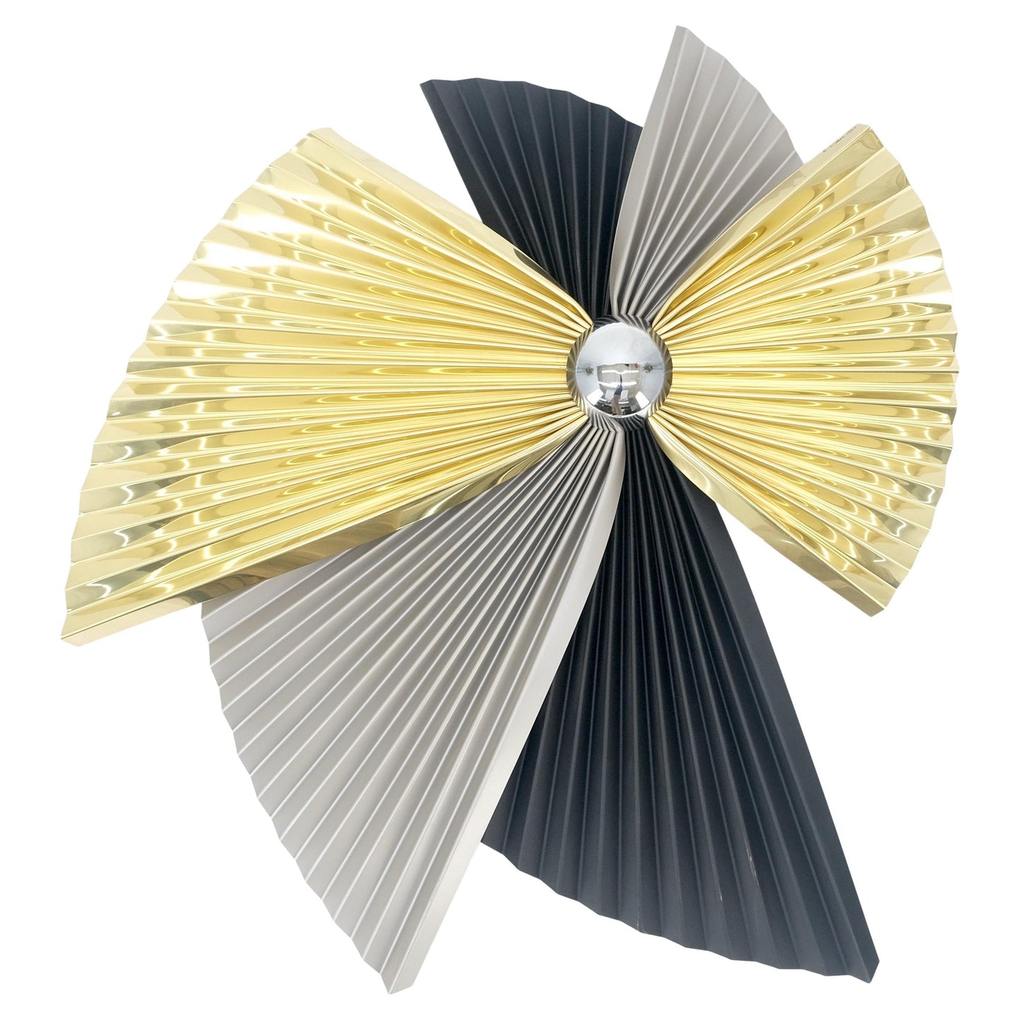 EstablishedLines Curtis Jere Overlapping  Multicolor Butterfly Shape Sculpture Dated 1990 MINT!