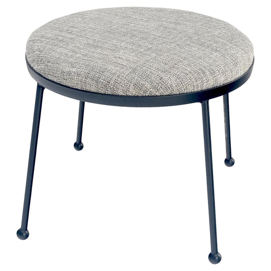 EstablishedLines Arthur Umanoff Wire Legs Mid Century Modern Round Compact Bench Stool MINT!