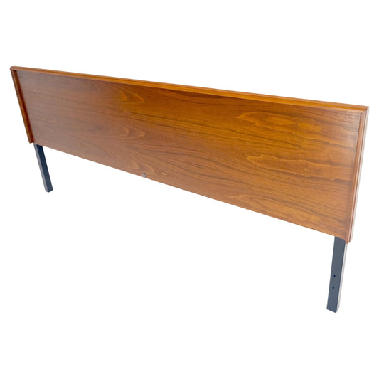EstablishedLines John Stuart Oiled Walnut Danish Mid Century Modern King Size Bed Headboard MINT!