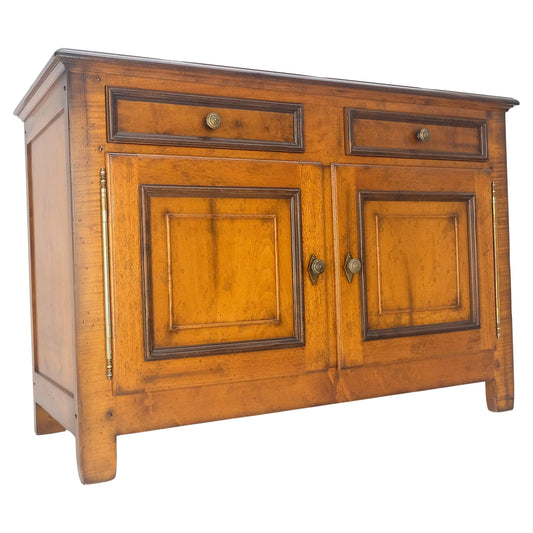 EstablishedLines Baker Two Door Drawers Large 26" Deep Sideboard Credenza Dresser Buffet MINT!