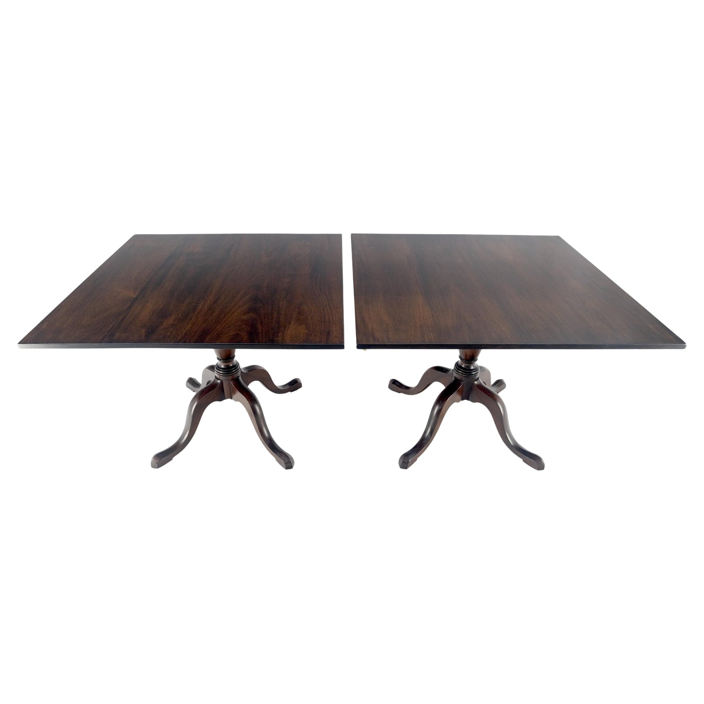 EstablishedLines Kittinger Double Pedestal SOLID Mahogany 1x24" Extension Board Leaf MINT!