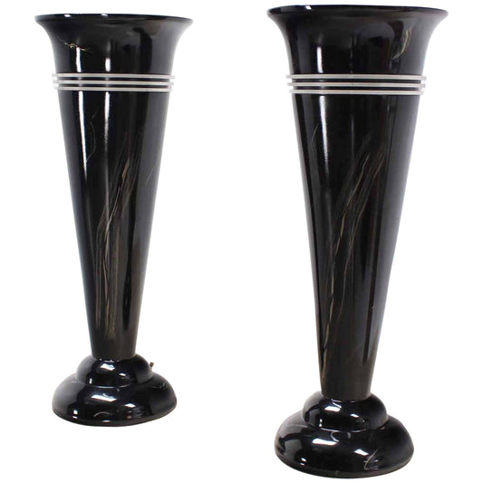 Pair of Tall Urn Shape Lamps