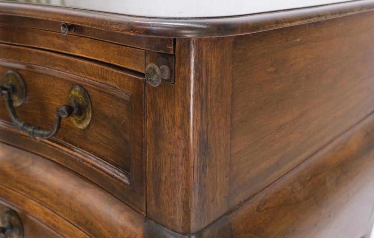 Two Drawers Spanish Colonial Heavy Solid Wood Planks Construction Chest Dresser