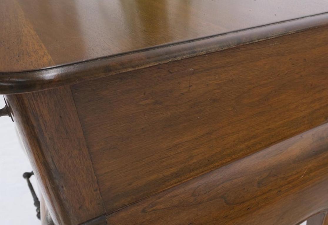 Two Drawers Spanish Colonial Heavy Solid Wood Planks Construction Chest Dresser