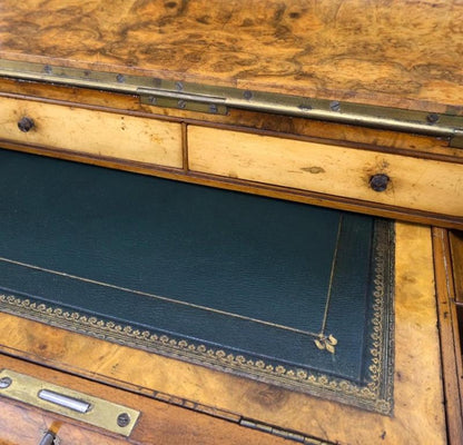 Victorian Davenport Desk Lift Top Pop Up Mechanism Concealed File Compartment
