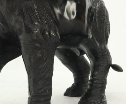 Huge 55” Tall High Bronze Elephant Sculpture