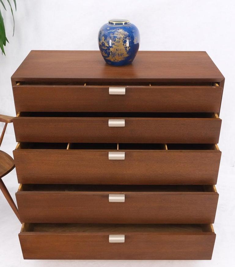 Mid-Century Modern George Nelson Herman Miller 5 Drawer Chest Dresser Restored