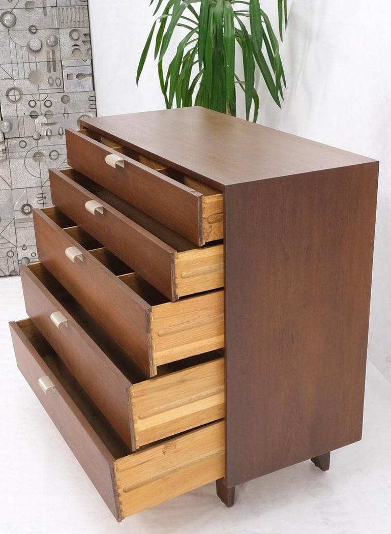 Mid-Century Modern George Nelson Herman Miller 5 Drawer Chest Dresser Restored
