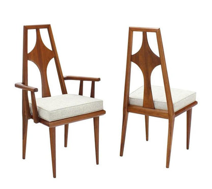 Set of Six Swedish Dining Chairs  New Upholstery
