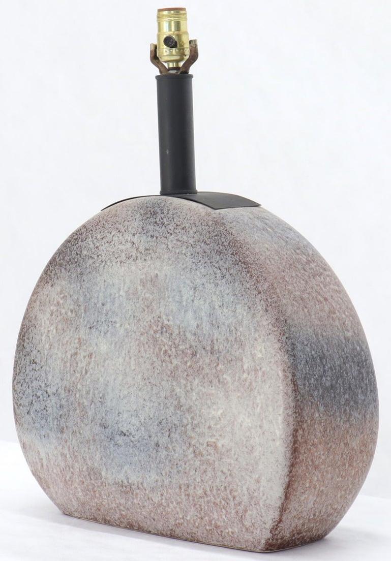 Large Ceramic round Pendant Shape Table Lamp