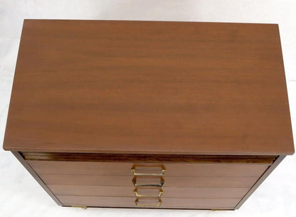 Five Drawers Mid-Century Modern Warmer High Chest Dresser