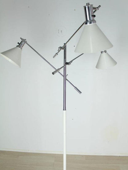 Arredoluce Style Italian Vintage Fully Adjustable Floor Lamp