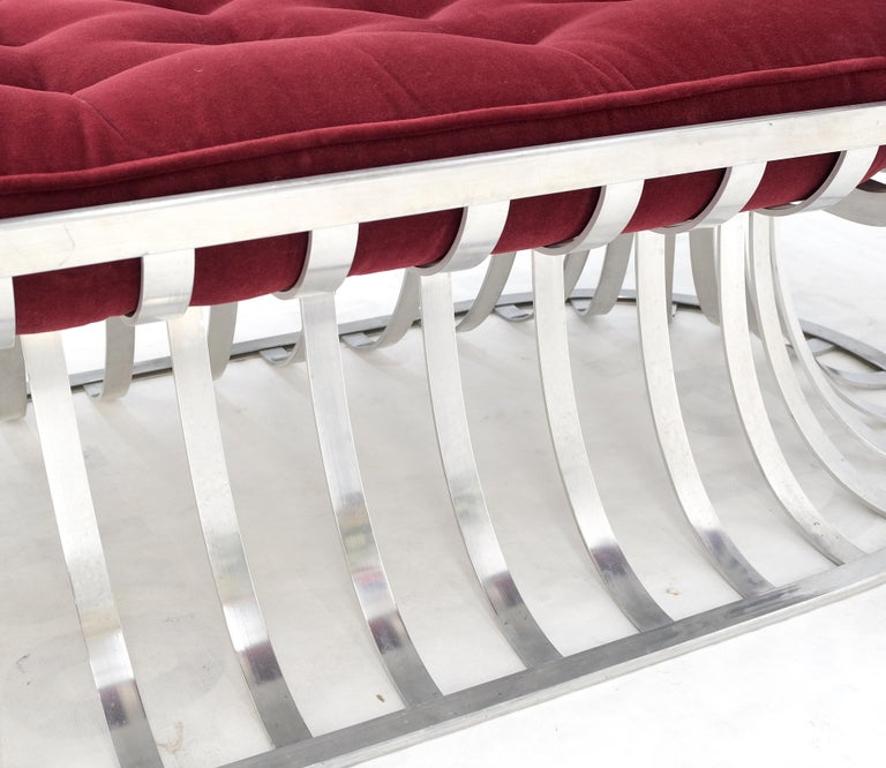Russel Woodard Mid-Century Modern Aluminum Chaise Lounge Arm Chair Mint!