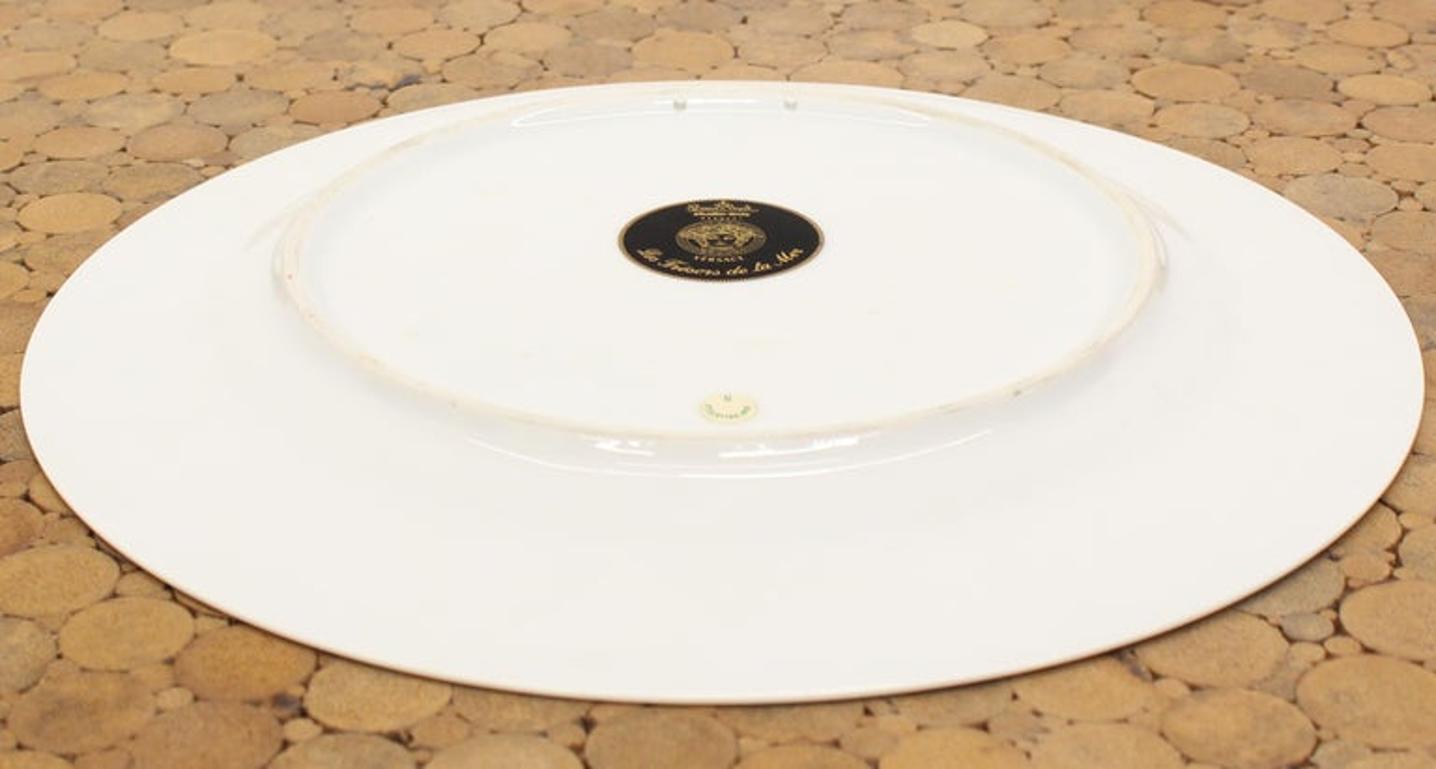 Rosenthal Versace Porcelain Charger Plate
