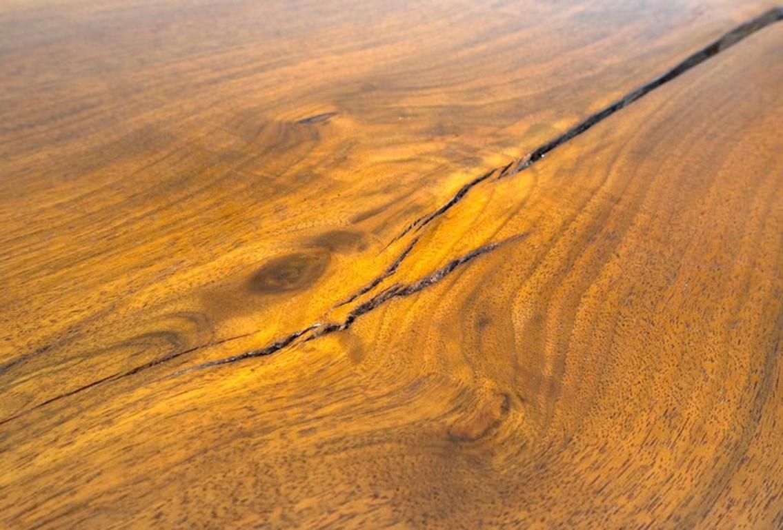 Oversize Live Edge Dining Farm Conference Solid Oiled Walnut Table