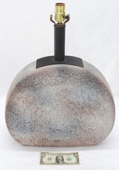 Large Ceramic round Pendant Shape Table Lamp