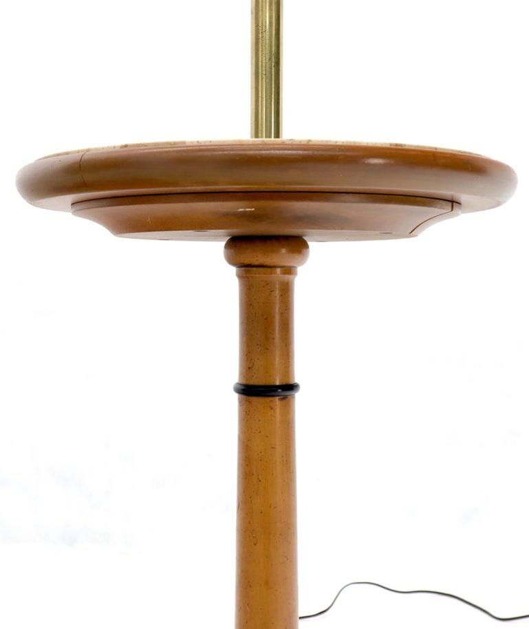 Floor Lamp with Built in Side Table