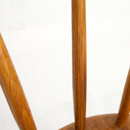 Set of 6 Oiled Walnut Spindle Back Dining Chairs by George Nakashima