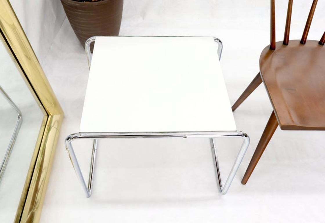 Marcel Breuer Set of Nesting Rectangle Coffee and Side Table Stendig, Finland