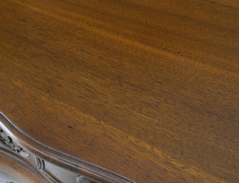 Two Drawers Spanish Colonial Heavy Solid Wood Planks Construction Chest Dresser