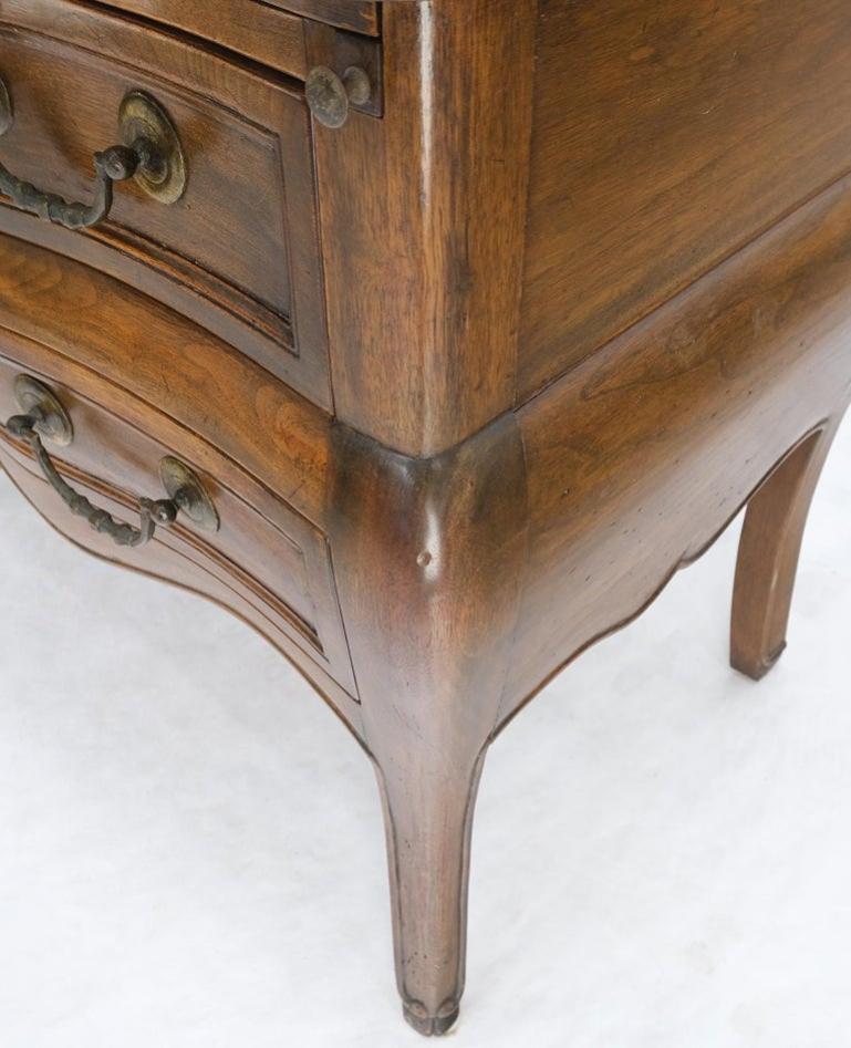 Two Drawers Spanish Colonial Heavy Solid Wood Planks Construction Chest Dresser