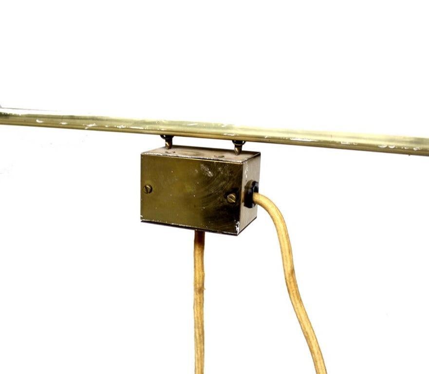 EstablishedLines 4 White Acrylic Shade Mid Century Modern Adjustable Light Fixture Chandelier