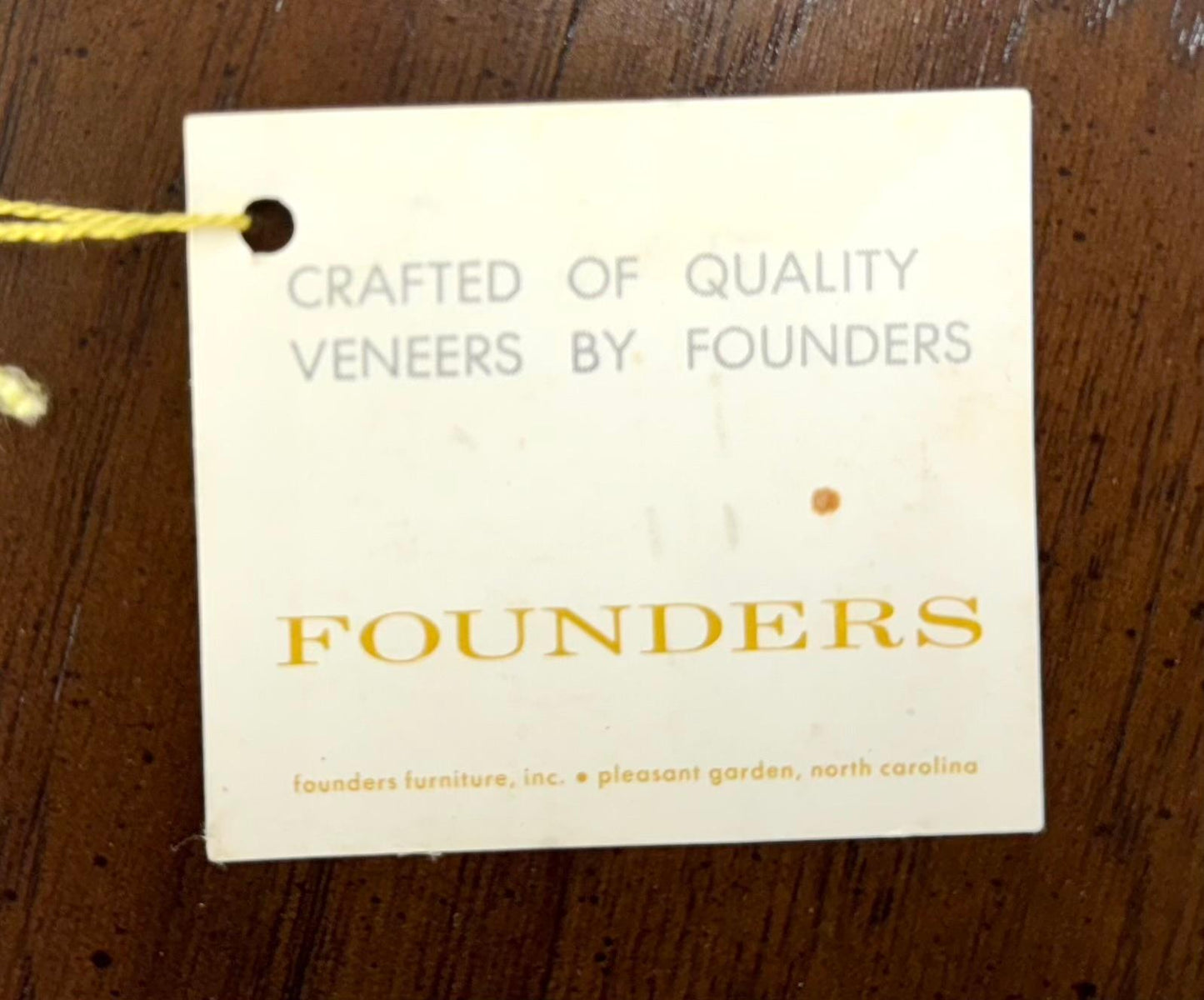 EstablishedLines Mid Century Modern Wormy Chestnut 7 Drawers Compact Dresser Credenza MINT