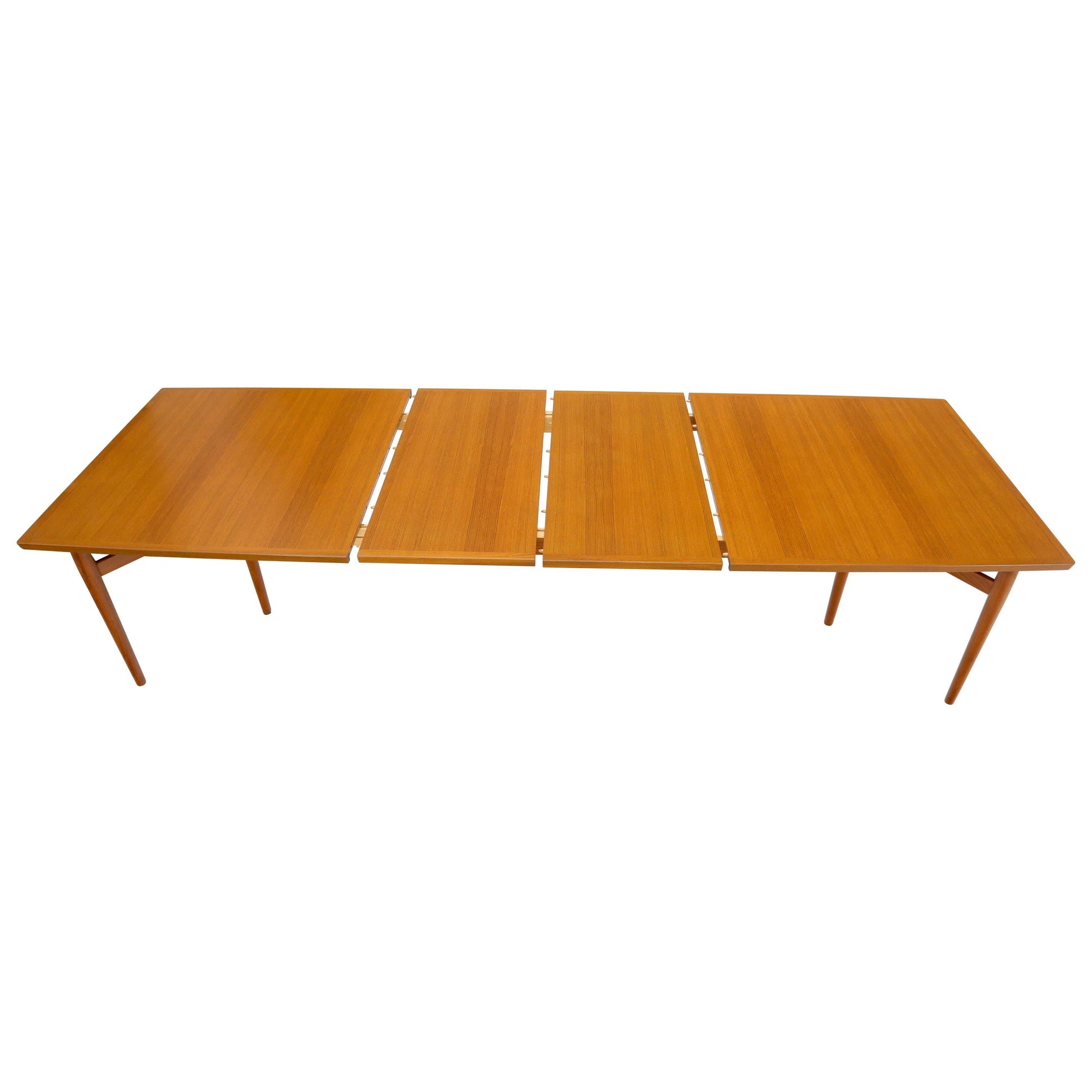 EstablishedLines Arne Vodder for Sibast Large Oversize Dining Conference Table Extensions