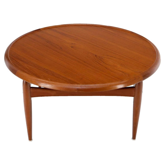 EstablishedLines Reversible top around Danish Mill Century modern coffee table
