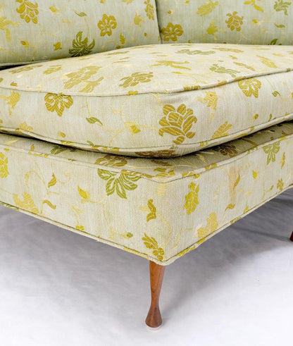 EstablishedLines Wrap Around Mid-Century Modern Sofa W Pair Matching Marble Top Tables Mint!