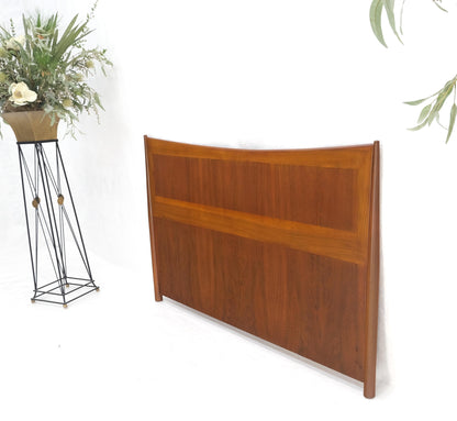 Mid Century American Modern Drexel Walnut Queen Size Bed Headboard MINT!