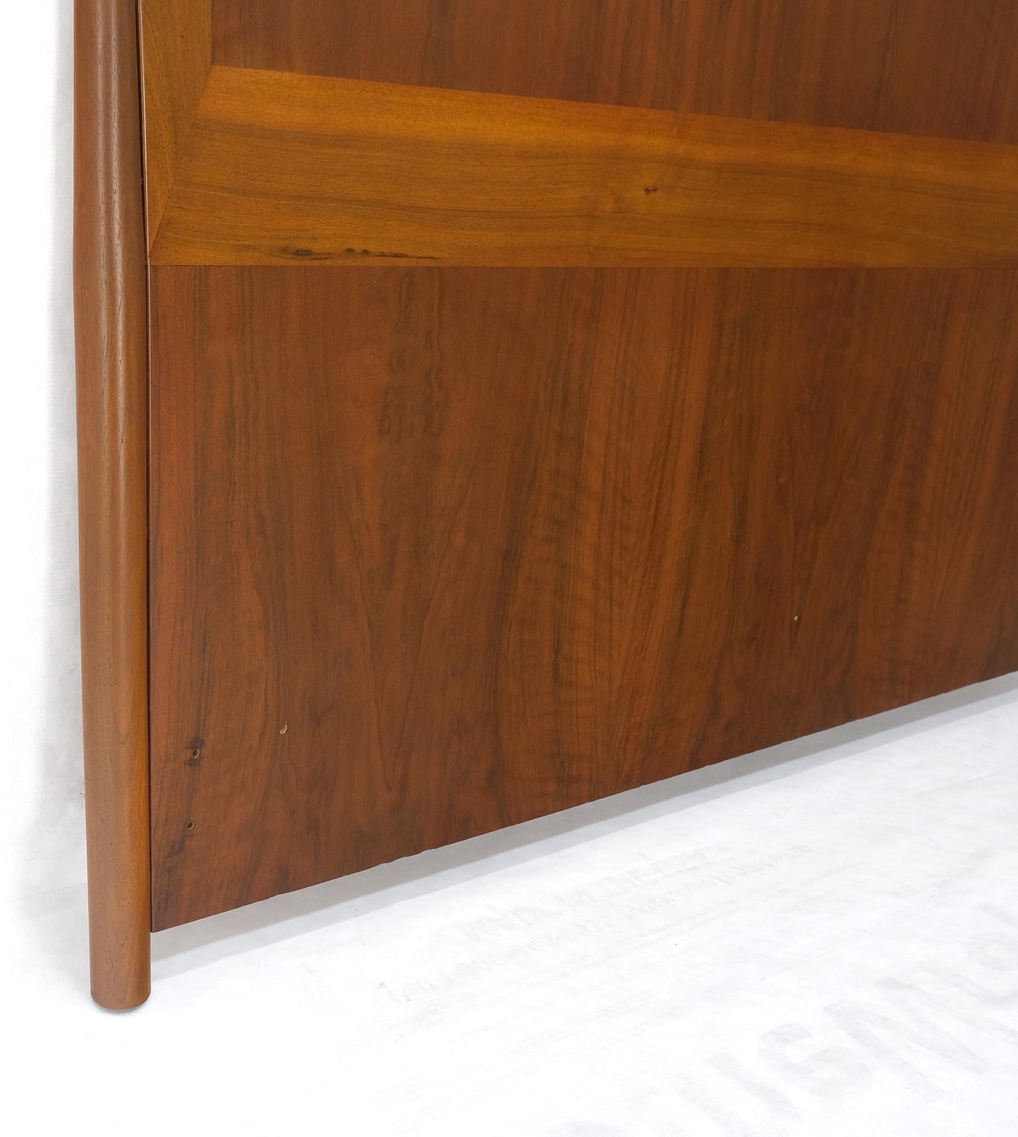 Mid Century American Modern Drexel Walnut Queen Size Bed Headboard MINT!