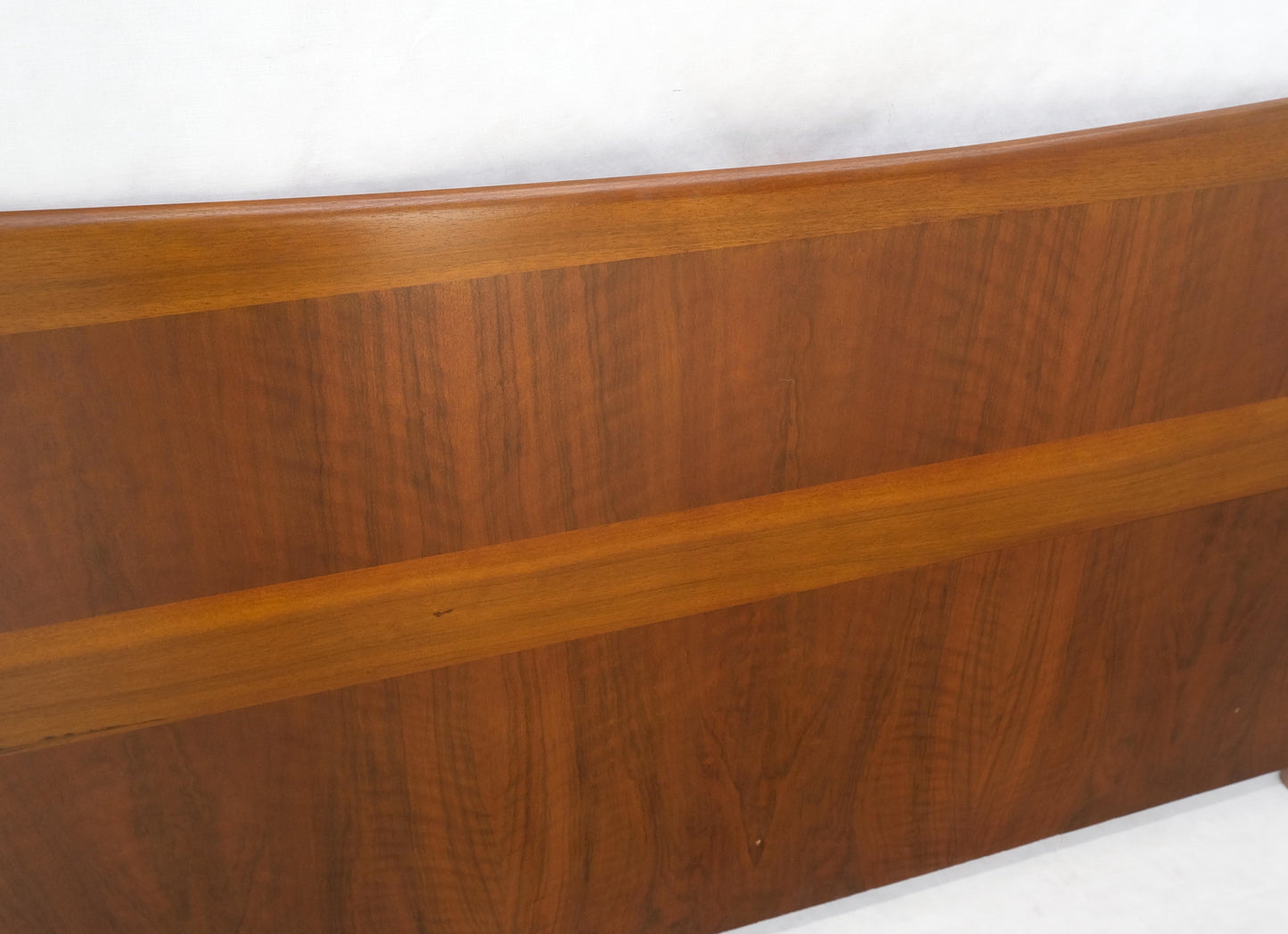 Mid Century American Modern Drexel Walnut Queen Size Bed Headboard MINT!