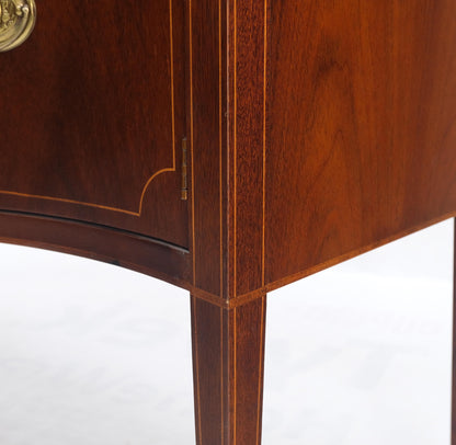 EstablishedLines Full Size Pencil Inlaid Mahogany Federal SideBoard Server Buffet by Baker MINT!