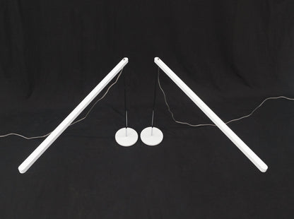 EstablishedLines Pair of Mid Century Italian Modern Artemide Desk Lamps Adjustable Height