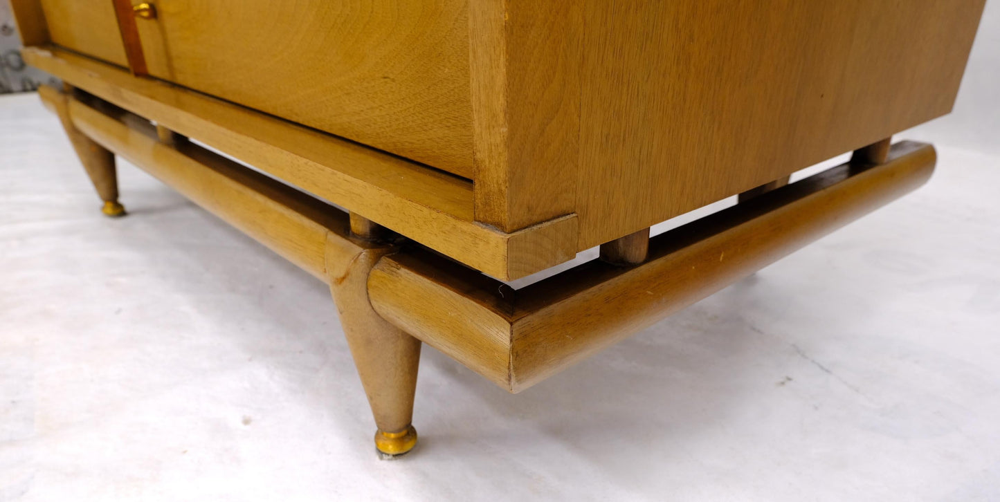EstablishedLines Mid-Century Modern Floating Base 5 Drawers High Chest Dresser