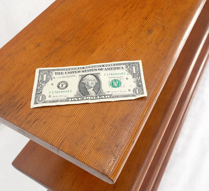 EstablishedLines Country Arts & Crafts Style c1960s Red Cedar wall Shelves on Dowels Bookcase