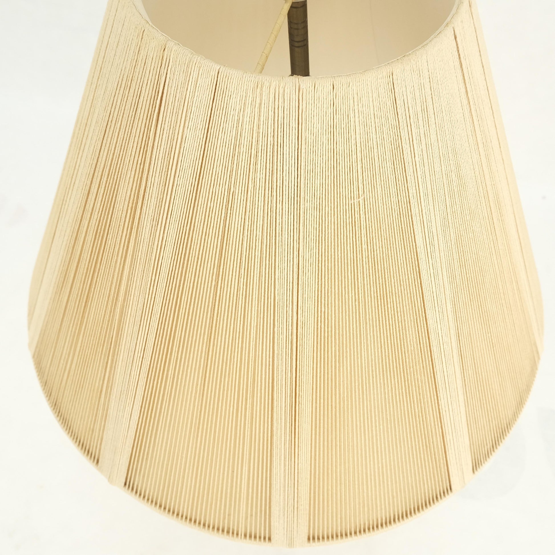 EstablishedLines Onion Shape Tessellated Stone Brass Inlay Table Lamp Mint!