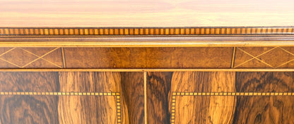 Rosewood French Art Deco Two Doors Server Sideboard One Drawer Credenza MINT!