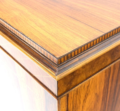 Rosewood French Art Deco Two Doors Server Sideboard One Drawer Credenza MINT!