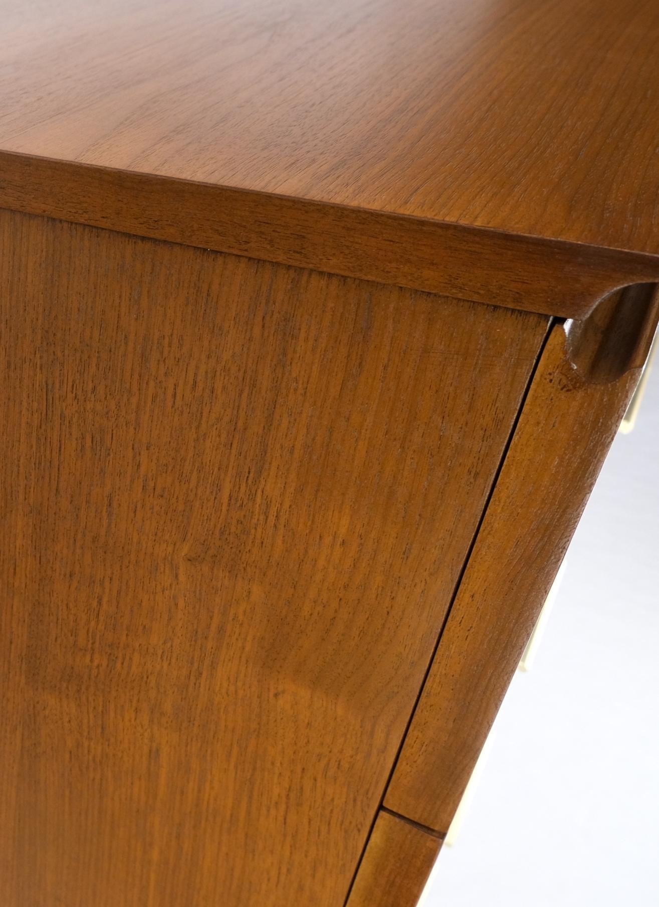 EstablishedLines John Stuart 5 Drawers Walnut High Boy Chest Dresser Mid-Century Modern Mint!